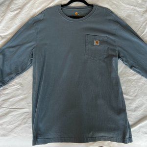 CARHARTT FORCE® RELAXED FIT MIDWEIGHT LONG-SLEEVE POCKET T-SHIRT